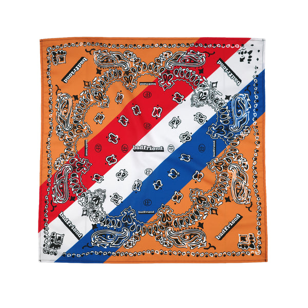 Netherlands Paisley Bandana (Orange)