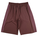 Striped Nylon Baggee Short (Brown)