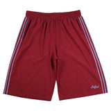 Striped Nylon Baggee Short (Cardinal)