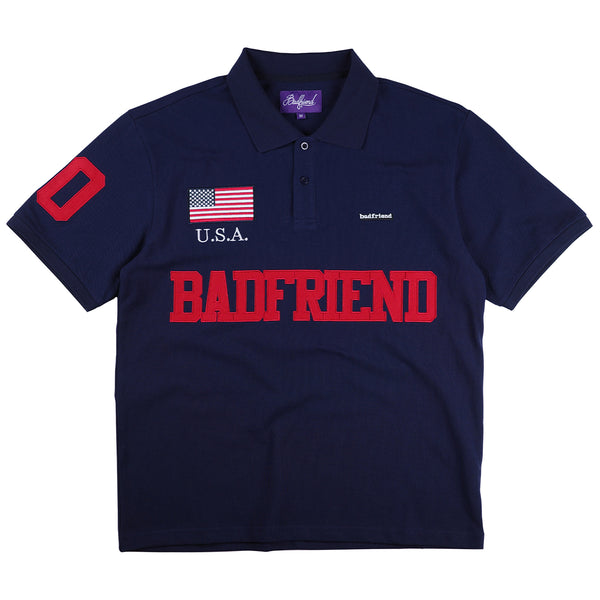 U.S.A. Polo (Navy)