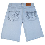 Baggee Short (Light Wash)