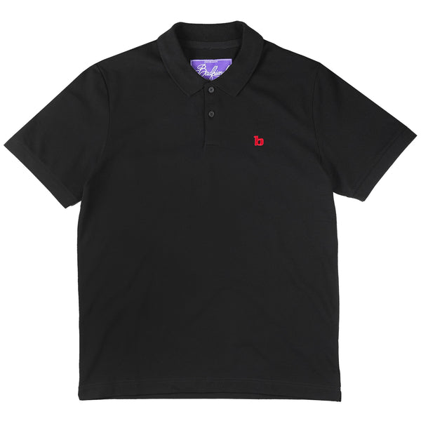 B Logo Polo (Black)