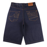 Baggee Denim Short (Raw Indigo)