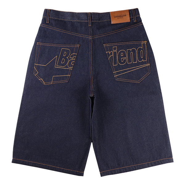 Baggee Denim Short (Raw Indigo)