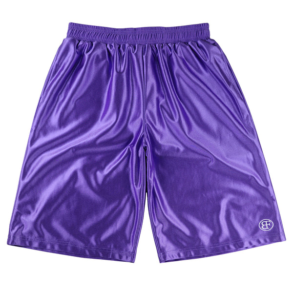 Oval Baggee Basketball Short (Purple)