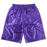 Oval Baggee Basketball Short (Purple)
