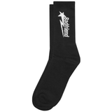 Star Logo Sock (Black)